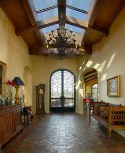 Large home entry way by Smith Brothers Construction