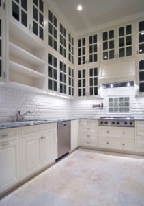 Large white kitchen by Smith Brothers Design and Construction