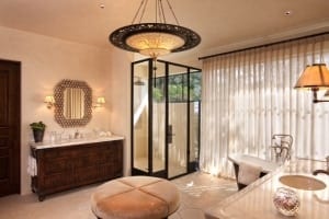Beautifully Decorated Bathroom by Smith Brothers Construction