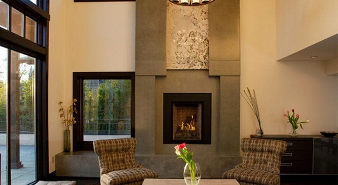 concrete-fireplace
