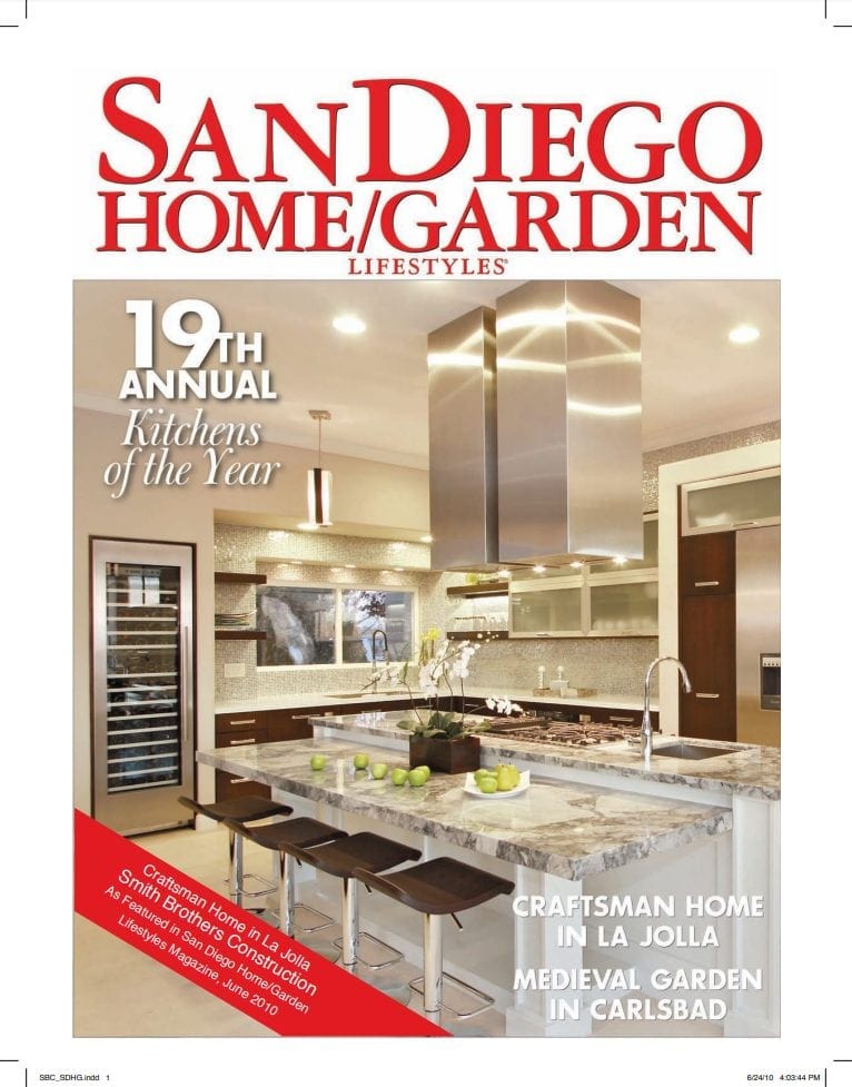 San Diego Home And Garden Lifestyles Publication Smith Brothers