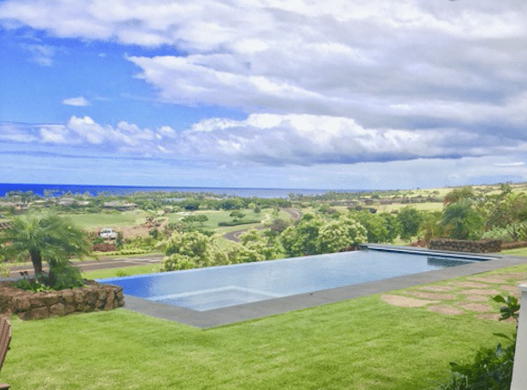 Smith Brothers Pool With Disappearing Edge